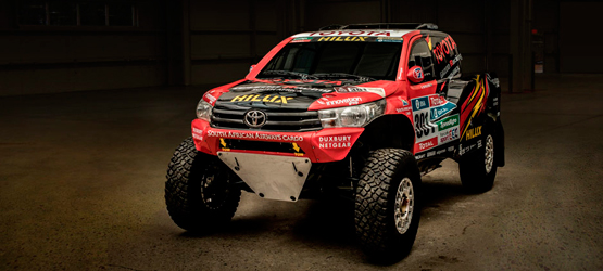 02/09/2016 Toyota готовит революционный прототип Hilux Evo к участию в Дакар-2017