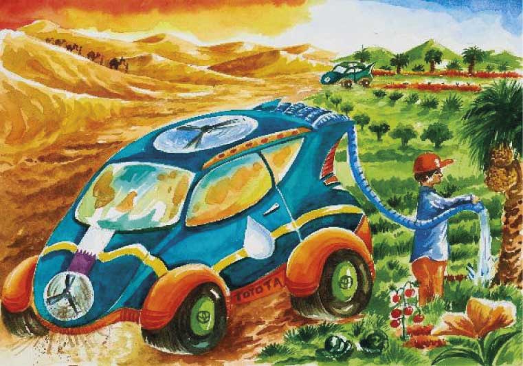 Глобальный конкурс детского рисунка - Toyota «Автомобиль мечты» - впервые в России