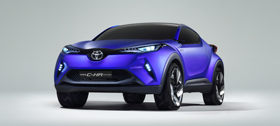 23/09/2014 Toyota C-HR - новое слово в дизайне субкомпактных кроссоверов