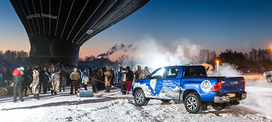 07/02/2017 На пути к новым рекордам: Федор Конюхов и Toyota Hilux вновь бросают вызов невозможному