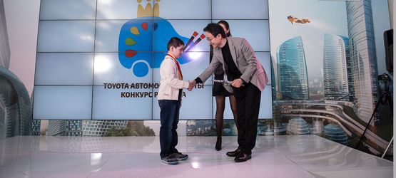 23/06/2015 Уверенная победа участника из России в глобальном конкурсе Toyota «Автомобиль мечты»