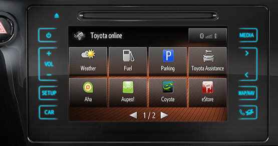 Il nuovo sistema multimediale Toyota Touch 2